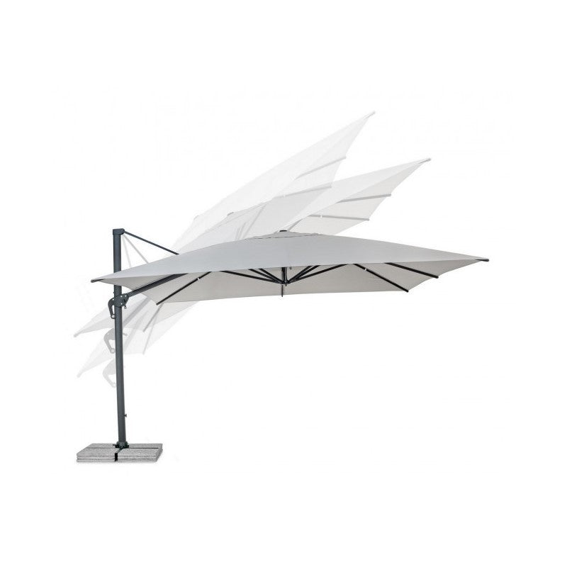 Ombrellone a Braccio Grigio Chiaro Ines 4x4 m