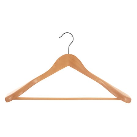 Gruccia in legno per giacca 45x5,8x23 cm