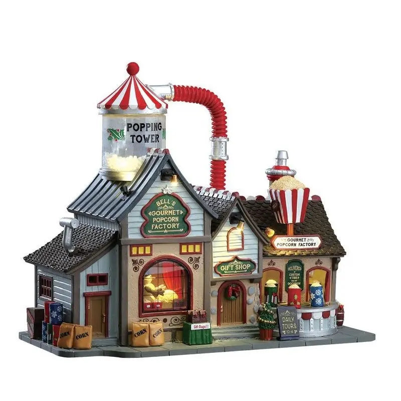 Lemax Villaggio di natale Fabbrica di Popcorn 15 x 29,6 x 24,2 cm