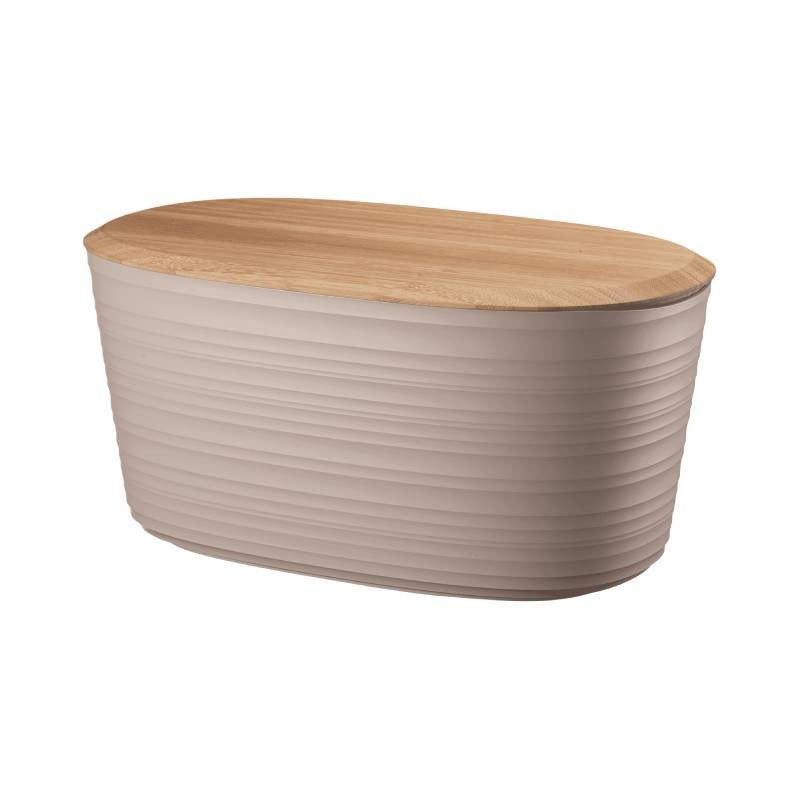 Cassetta pane con coperchio tortora Guzzini