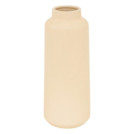 Vase ceramica Tila beige 12x30 cm