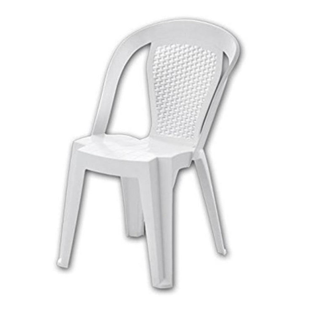 Sedia poltrona da giardino Sofia Bistrot colore bianco Dimaplast