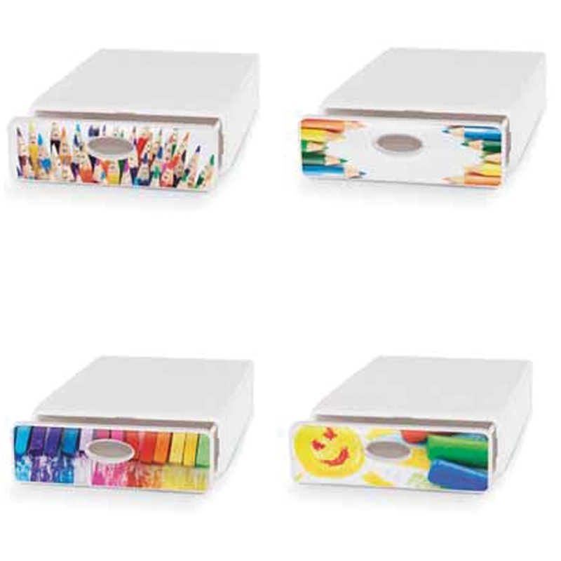 Qbox Scatola da riordino scuola 28x40xH9 cm