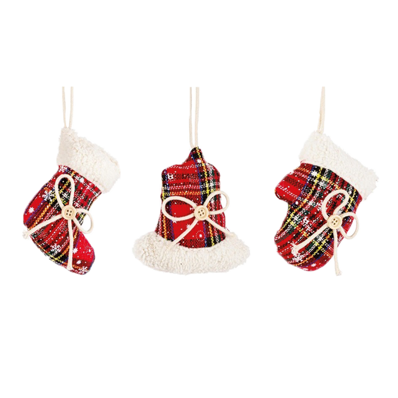 Pendaglio scottish assortito h 12 cm - 1 pezzo assortito