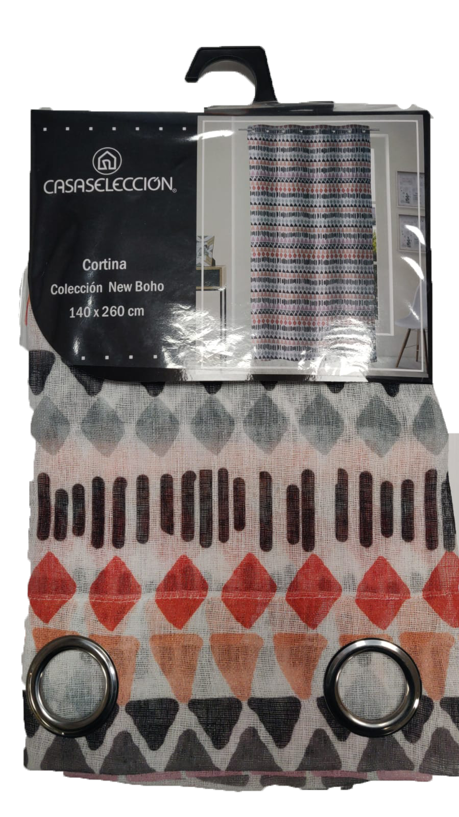 Tenda Cortina Boho 140 x 260 centimetri