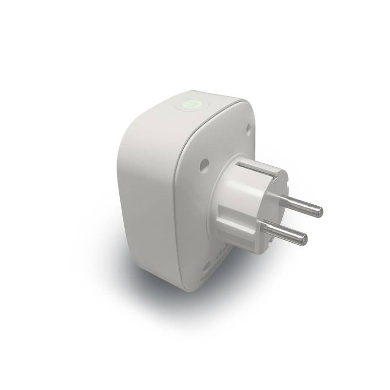 Presa Smart 5GHz Wifi, ANTELA Presa Intelligente (Type F), Smart Plug con Monitoraggio Energia, Controllo Remoto, Compatibile con Alexa/Google Home, 16A 3680W, 1 Pezzi