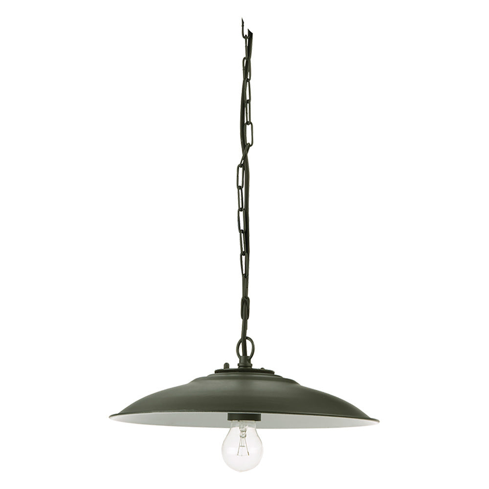 Sospensione con catena antique 30 x 7 x 11 cm