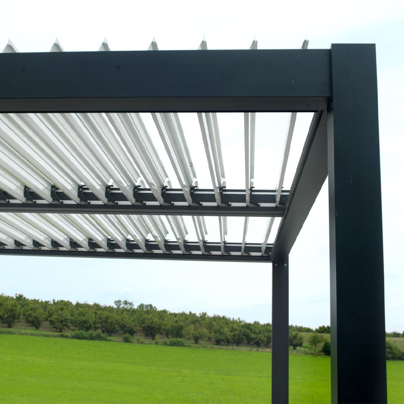 Pergola in alluminio Tennessee manuale 3x4x2.3
