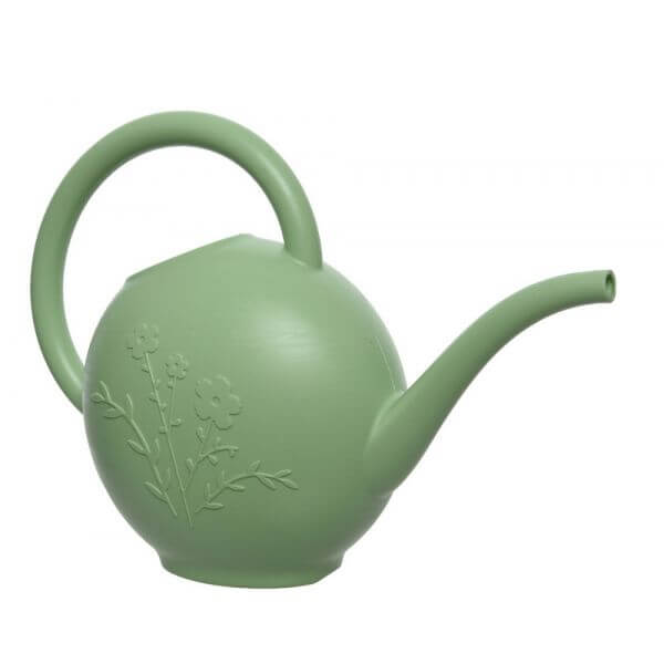 Geli Annaffiatoio In Plastica 1 Litro – Colore Antracite Con Doccia Inclusa, Ideale Per Giardino E Tombe