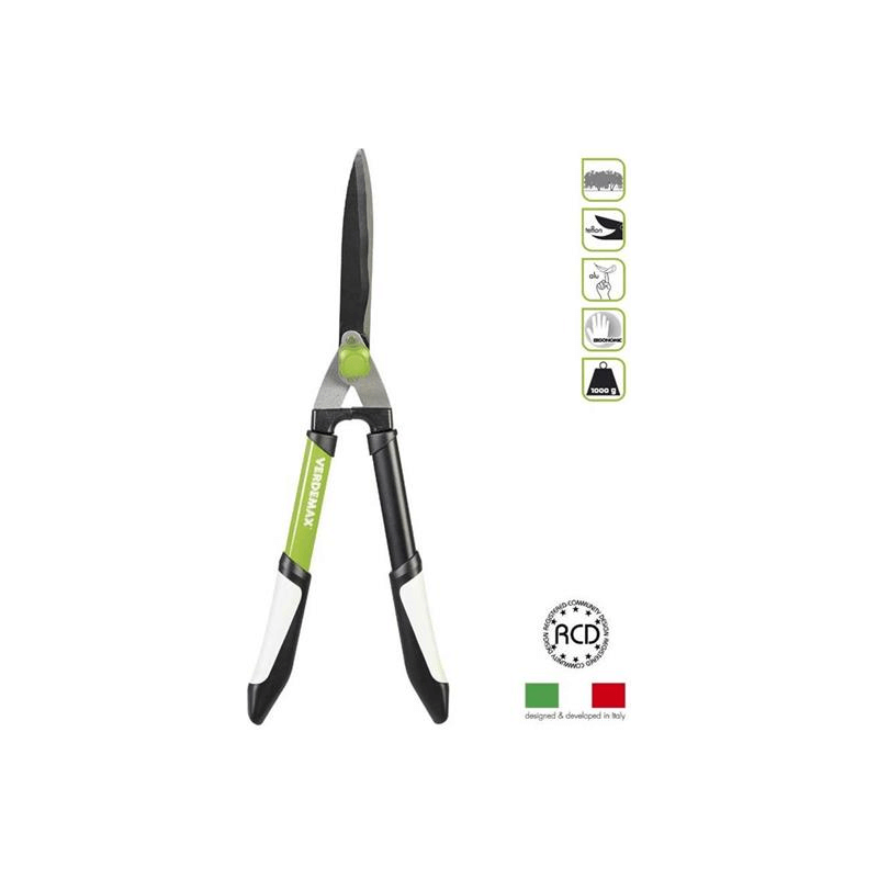 Tagliasiepe Lame Ondulate Cm 62 Verdemax Tagliasiepi Forbici