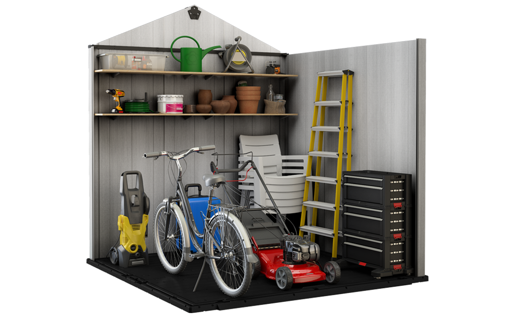 Casetta da Giardino Oakland 757 Duotech Keter 230x223,8xh.242 cm