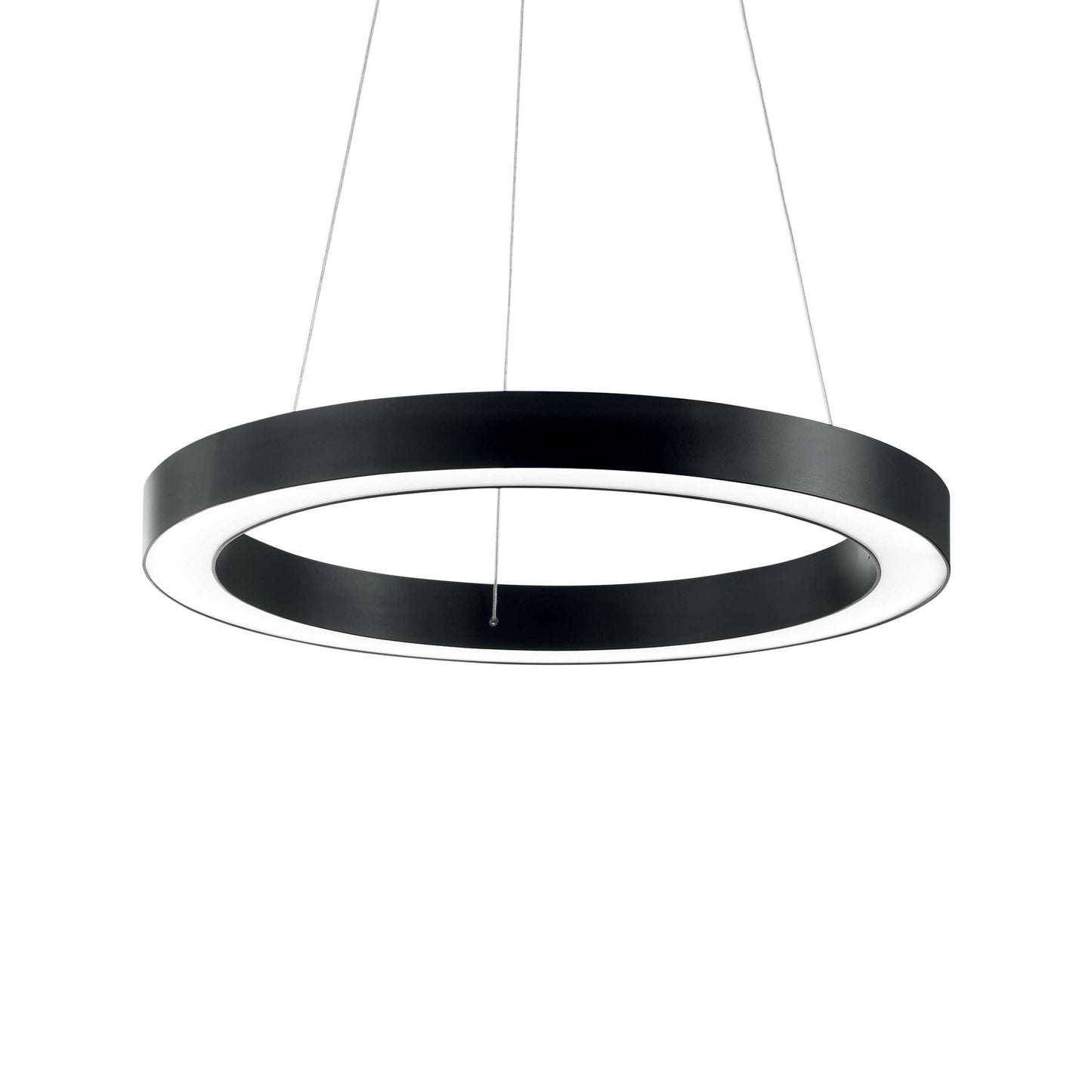 Lampada a sospensione nero D 700 x H min 295 - max 2045 mm