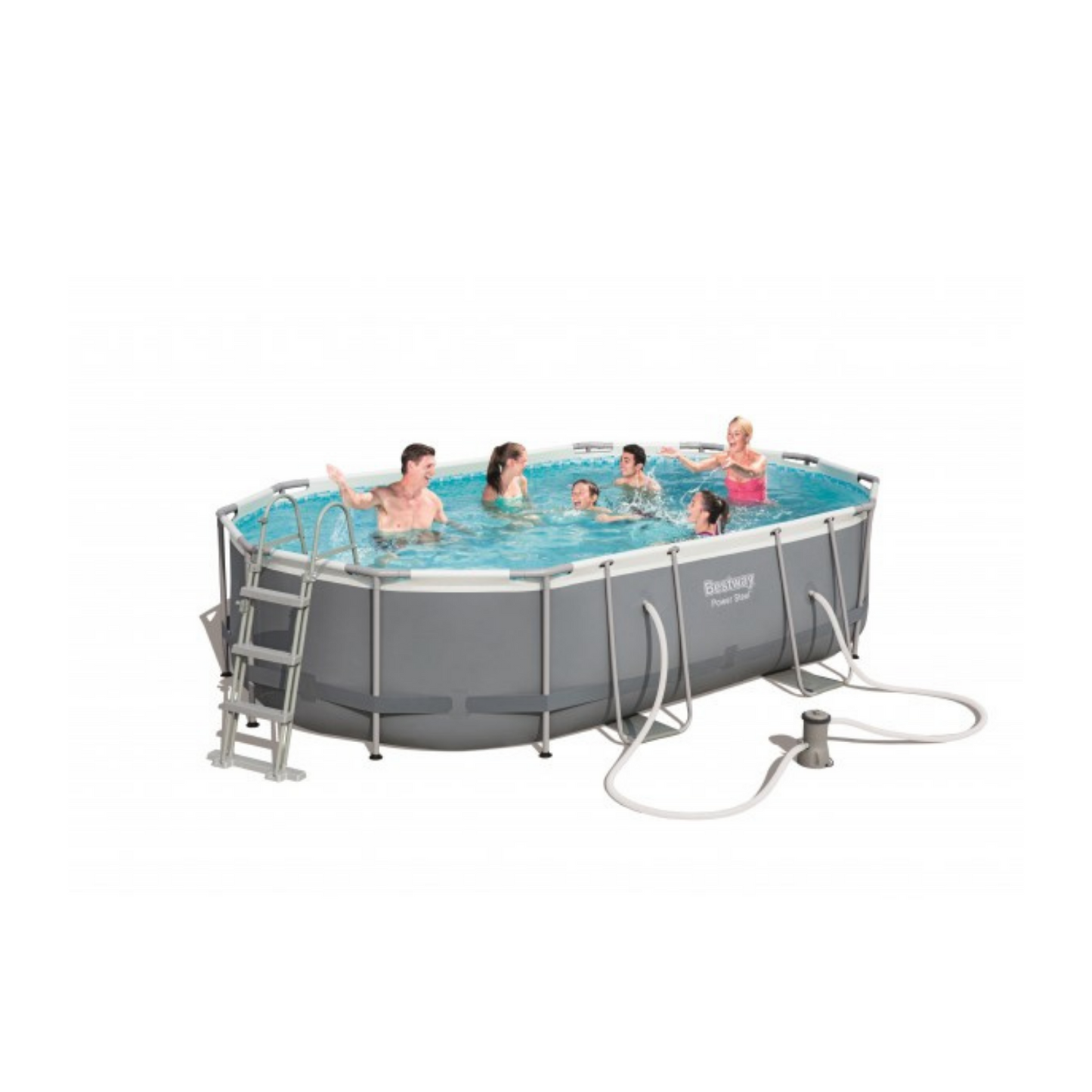 Piscina Ovale C-Tel con Pompa 488x305x107 Mod. 56448