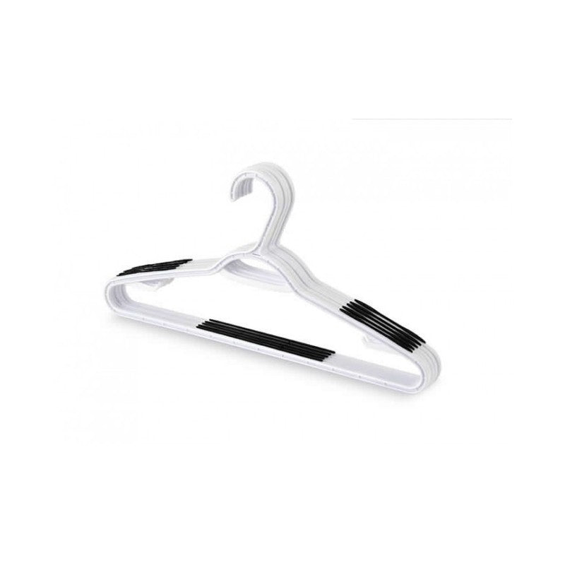 Grucce in plastica bianca 5 pz Domopak Living
