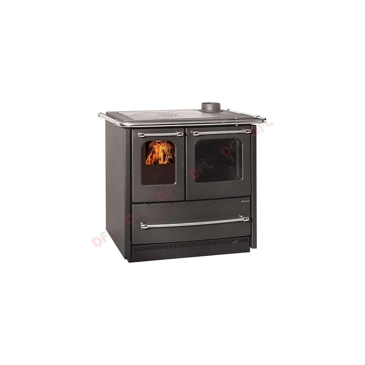 Cucina legna sovrana easy evo2 nero