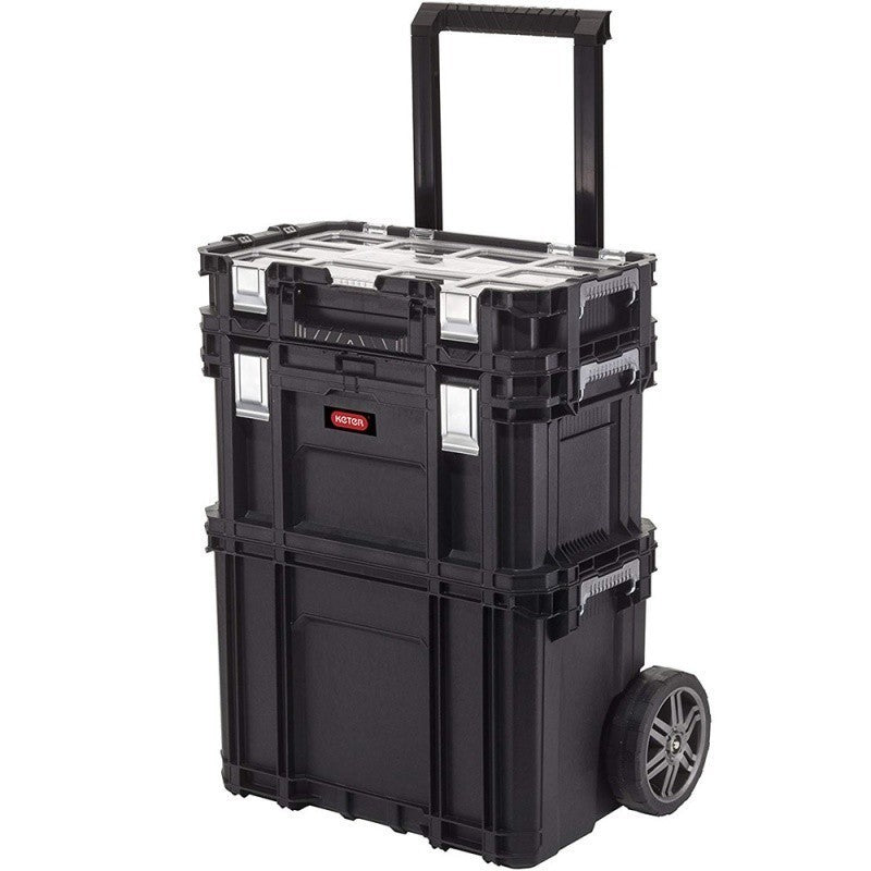 Trolley porta utensili Keter Connect Rolling System cm 56,5x37,3x70 h