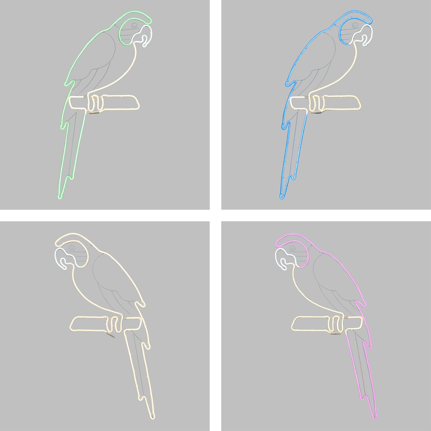 Neon bifacciale LED 50x120 cm Mix4