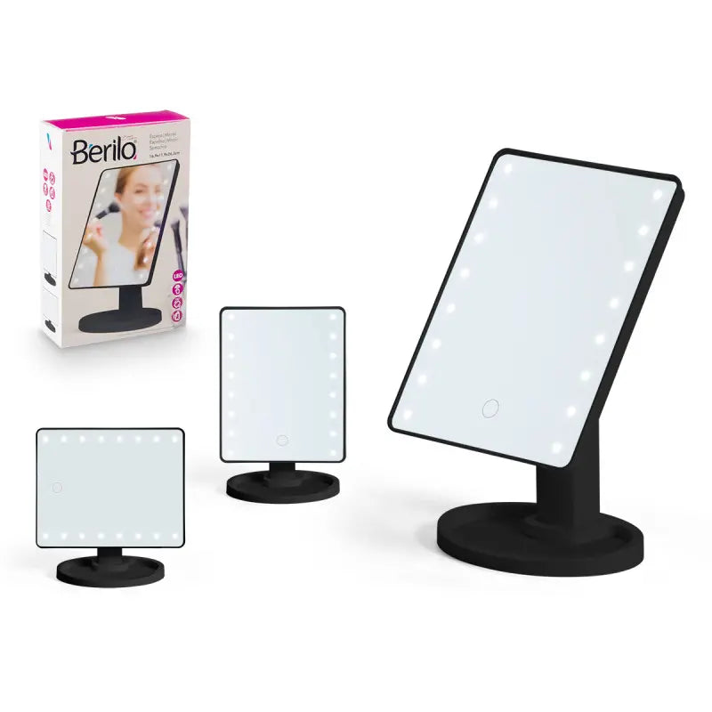 Specchio led rettangolare cm 16,5x28x6,5h