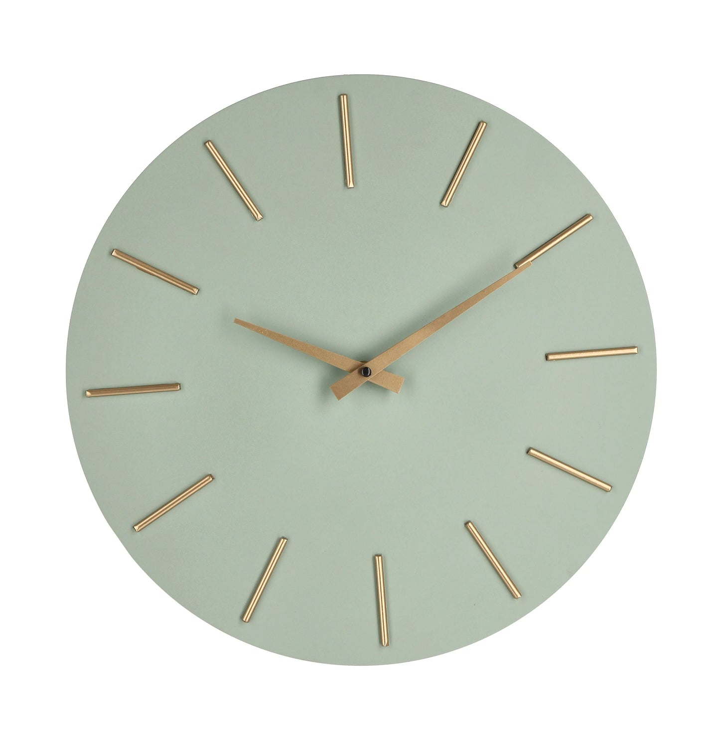 Orologio parete Timeline salvia ø40 cm