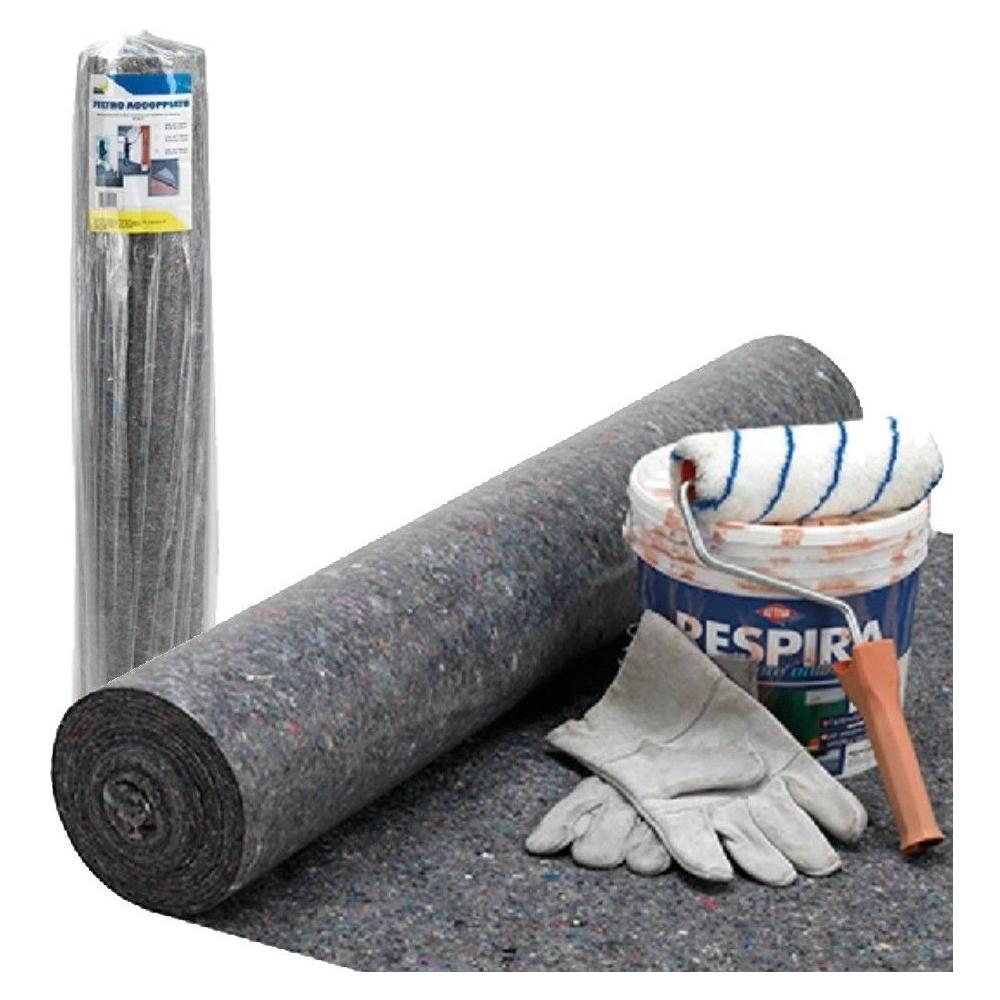 Feltro accoppiato antiscivolo 1x25 m