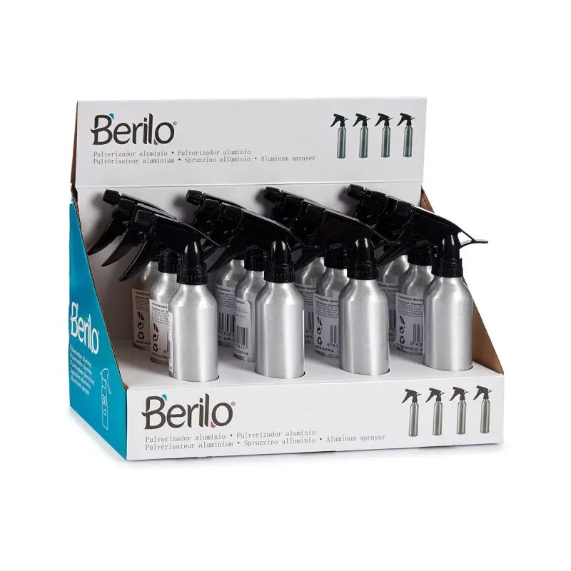 Bottiglia vaporizzatrice in alluminio cm 5,1 x 11,3 x 23,7h