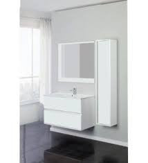 Composizione Bagno due cassetti Linea Fabula Bianco-Laccato Bianco 90x47x h57cm