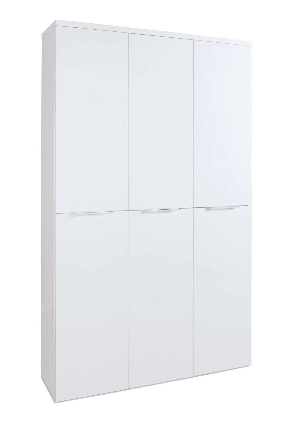 Armadio Mundi 6 ante bianco laccato cm 119,8x35,1x200 h
