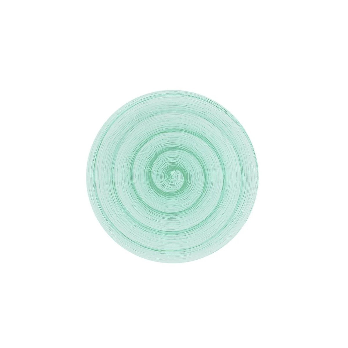 Piatto dessert acqua memento table in ceramica dipinta a mano Ø20,5 cm