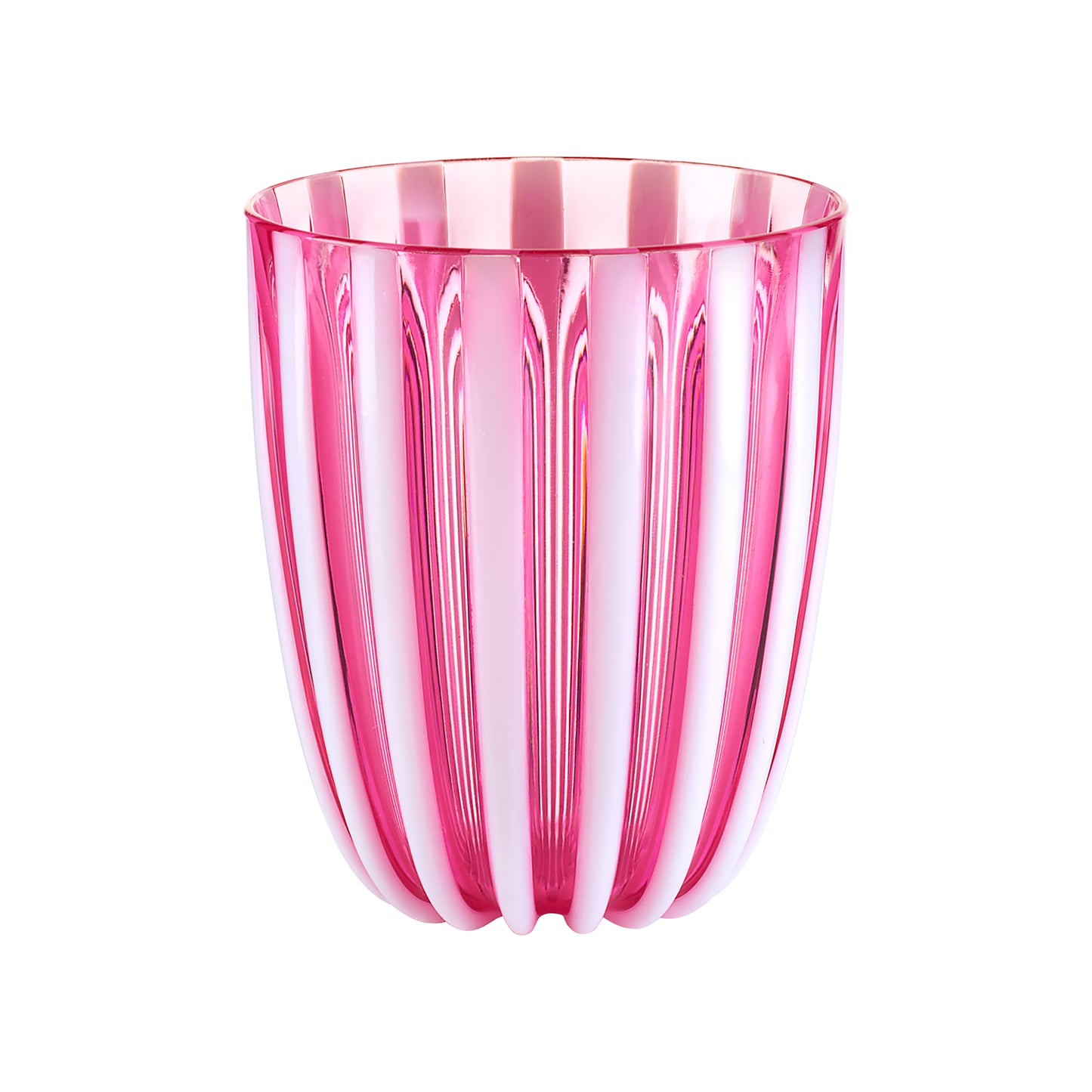 Bicchiere basso Dolcevita colore rosa 350 cc
