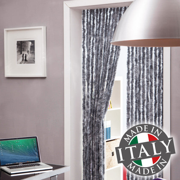 Tenda Ciniglia grigia cm 120x230