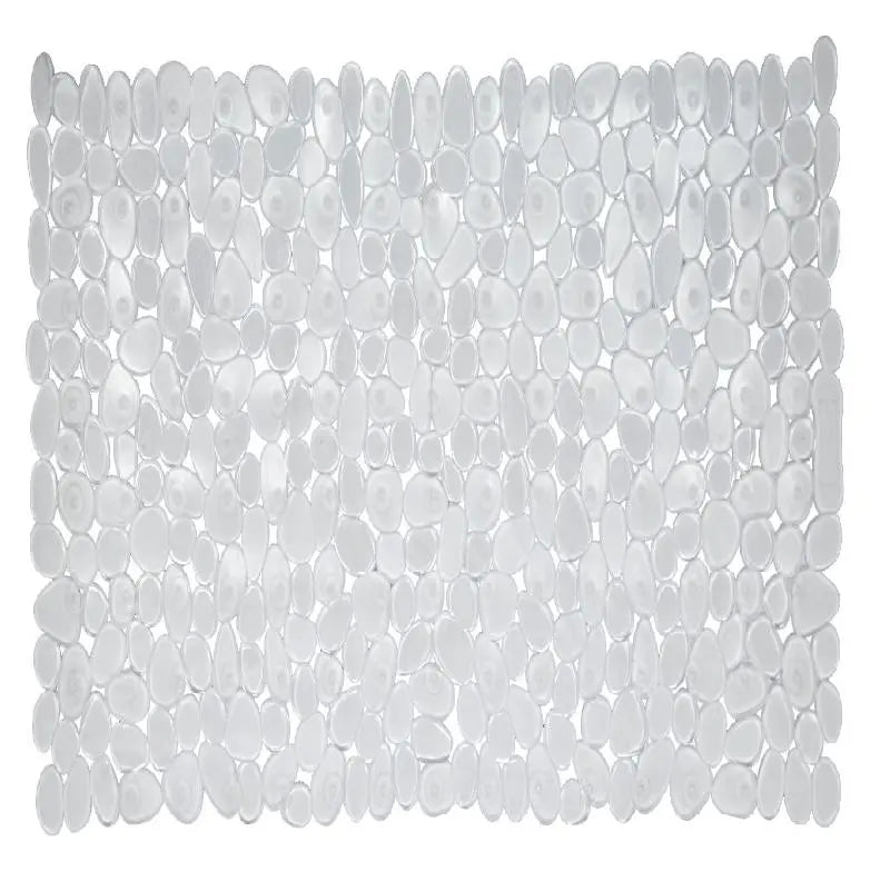 Tappeto doccia Sassolini XL trasparente 46 × 91 cm