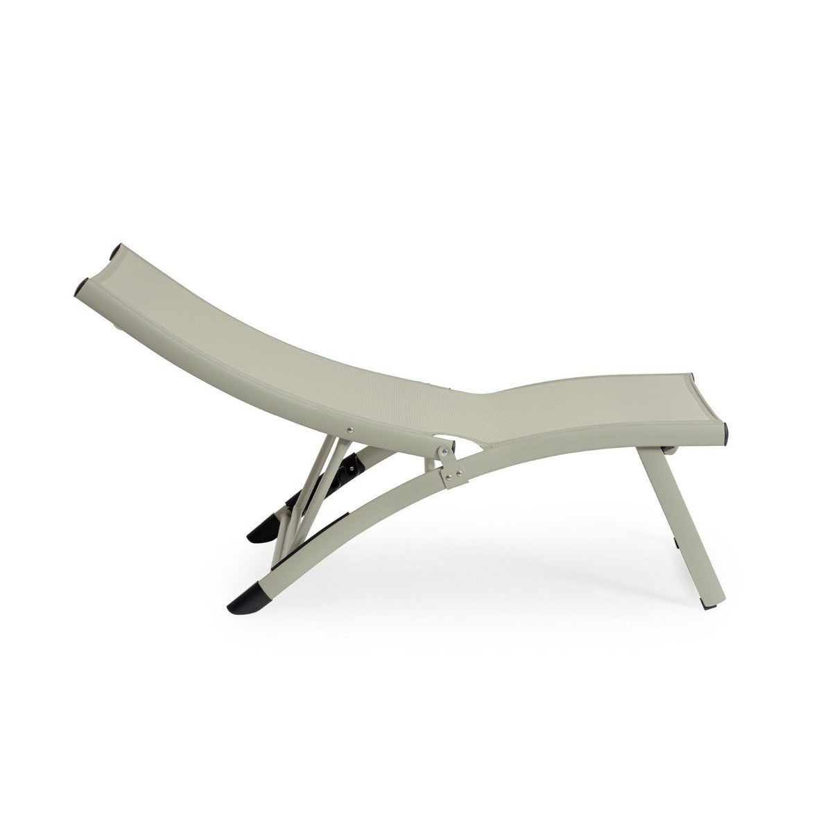 Bizzotto poltrona lounge reclinabile Taylor breeze in alluminio e textilene 53 x 166,5 x 90 cm