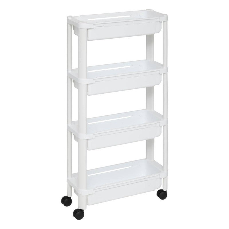 Carrello estensibile a 4 livelli -bianco