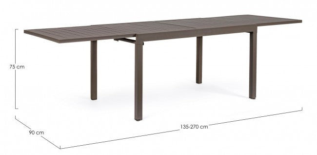 Tavolo Allungabile Pelagius Coffee 135-270X90 Cod.0663176