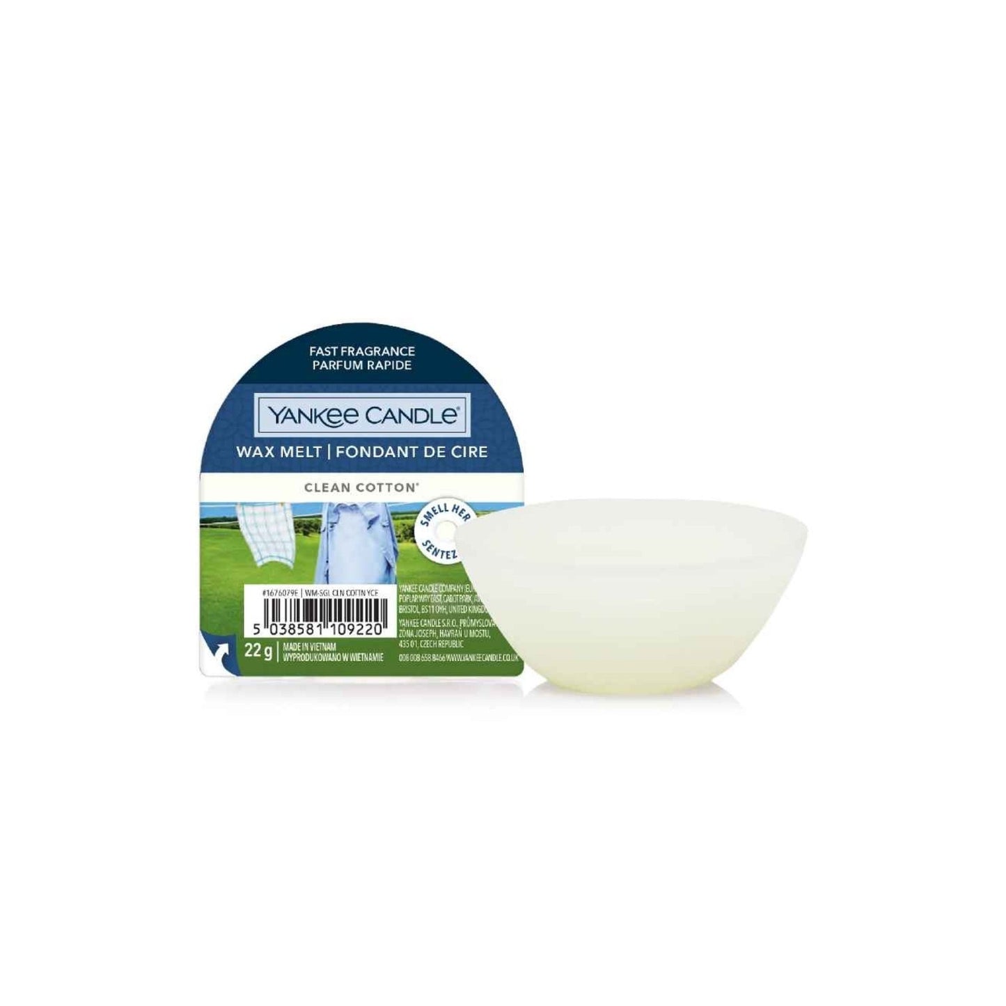 Cera profumata Clean Cotton