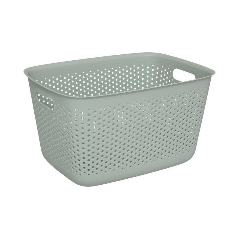Cestino multiuso in plastica Tila Salvia 17 L