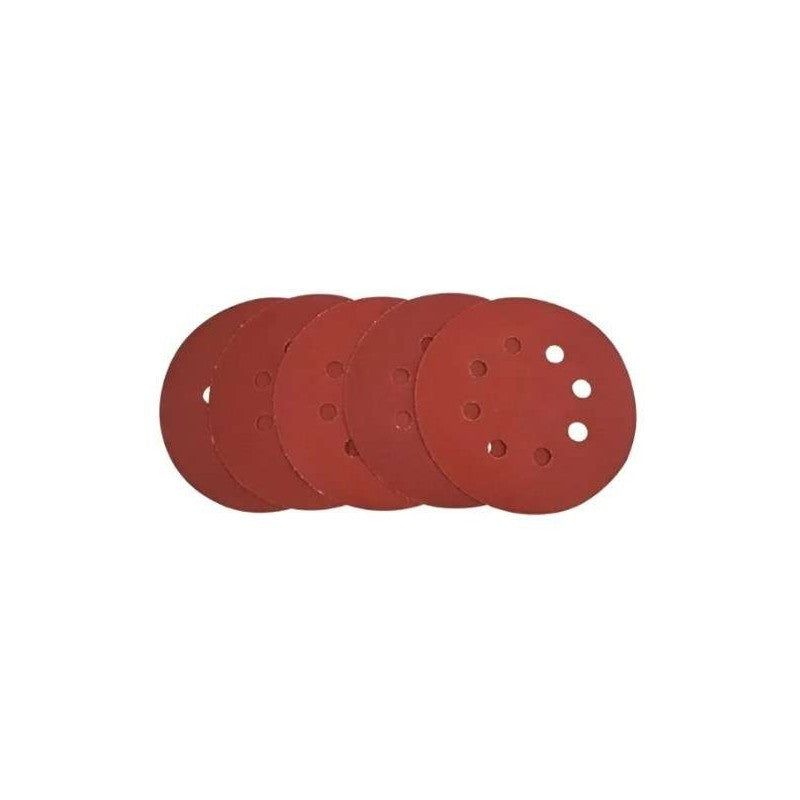 Dischi abrasivi velcrati Ø 125 mm grana 120 - confezione 5 pezzi
