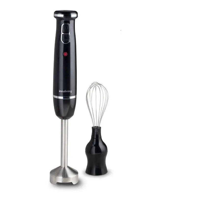 Frullatore a immersione senza fili ricaricabile con frusta in acciaio inox e batteria al litio