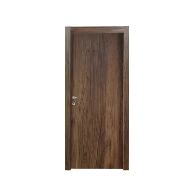 Porta battente da interno noce quercia venatura verticale 90 x 210 cm