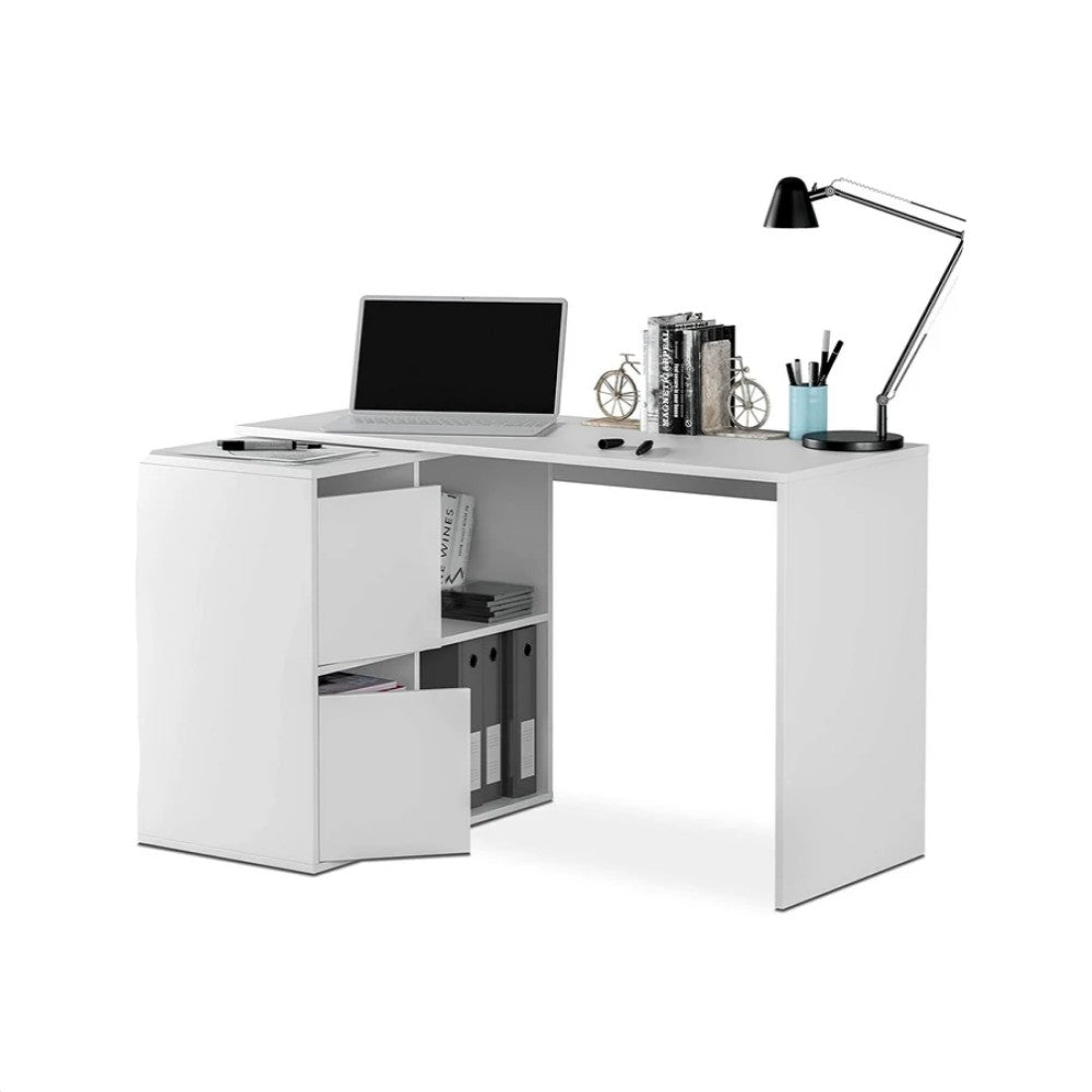 Scriviania Adapta bianca multiposizione