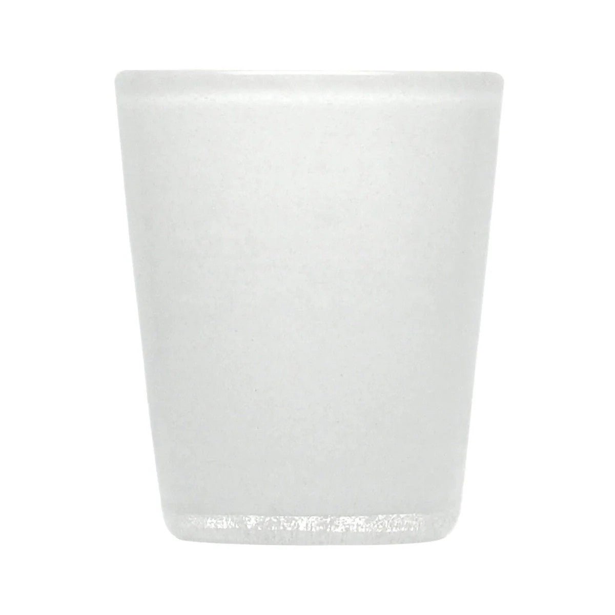 Bicchiere tumbler acqua white solid memento originale in vetro soffiato 0,25L
