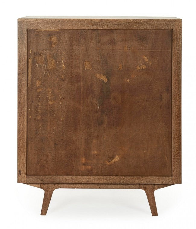 Mobile bar 2 ante in legno stile vintage cm 90x40x108 cm