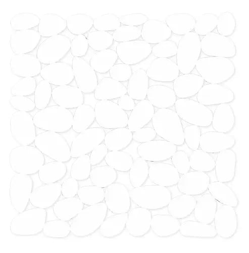 Tappetino lavello Sassi trasparente in PVC 32 × 32 cm
