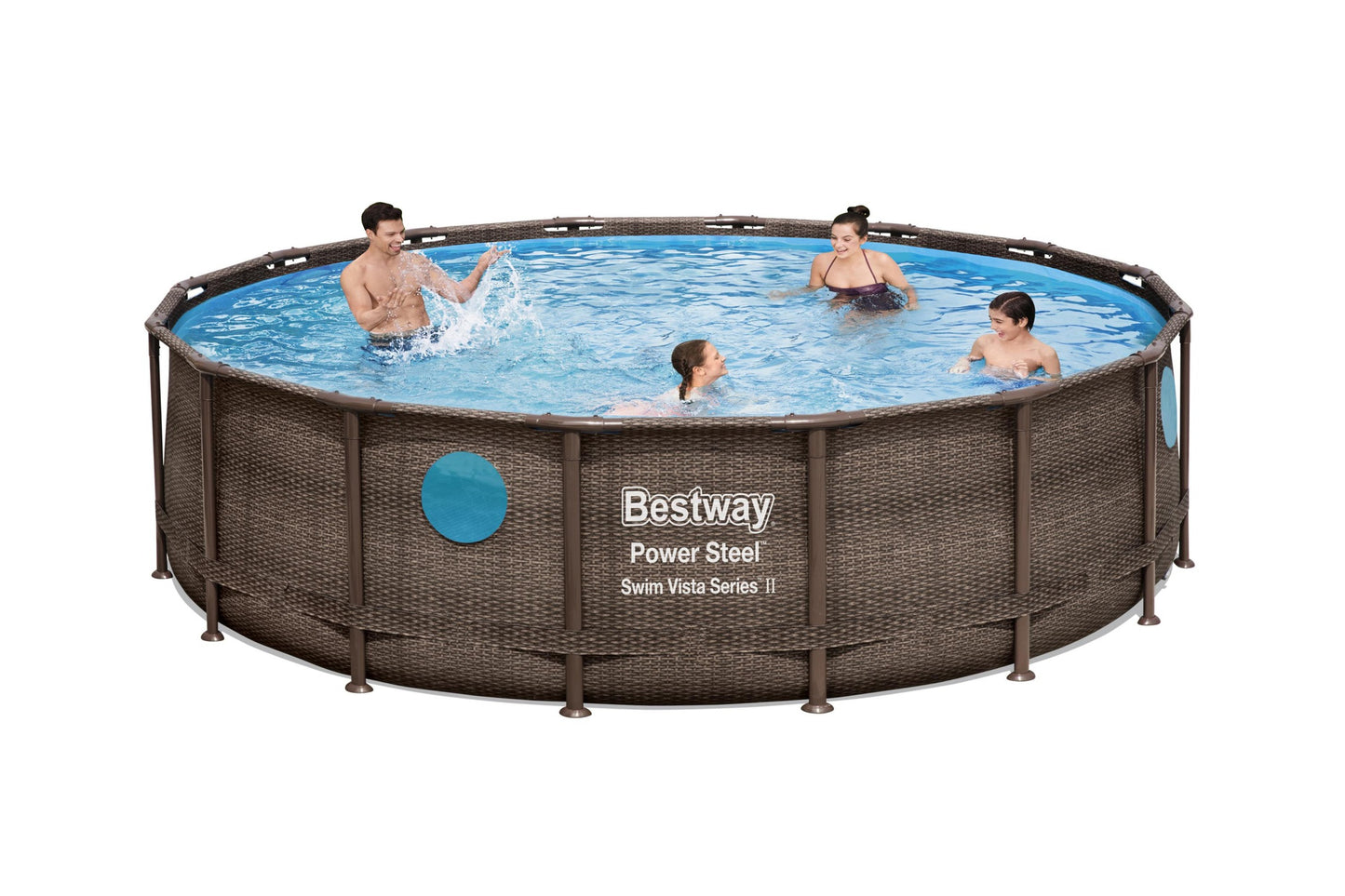 Piscina Bestway con Telaio Completa 488x122H Mod: 56725