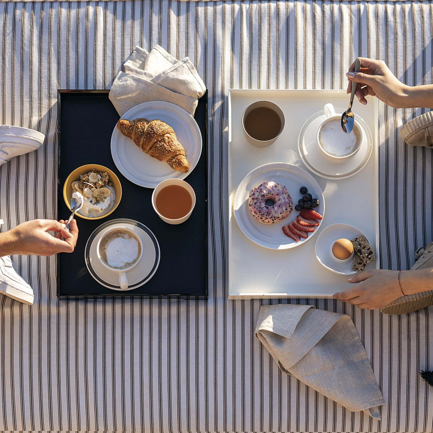 Vassoio Essence 46x32x5 cm bianco