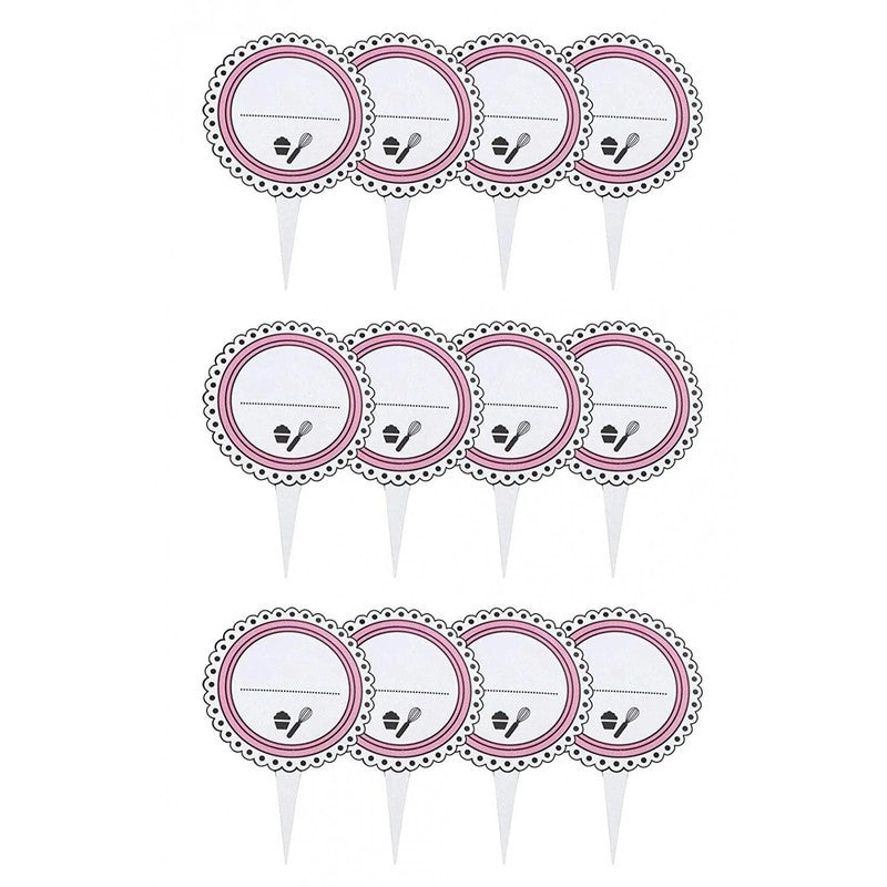 Decorazione per cupcake muffin 12 pz