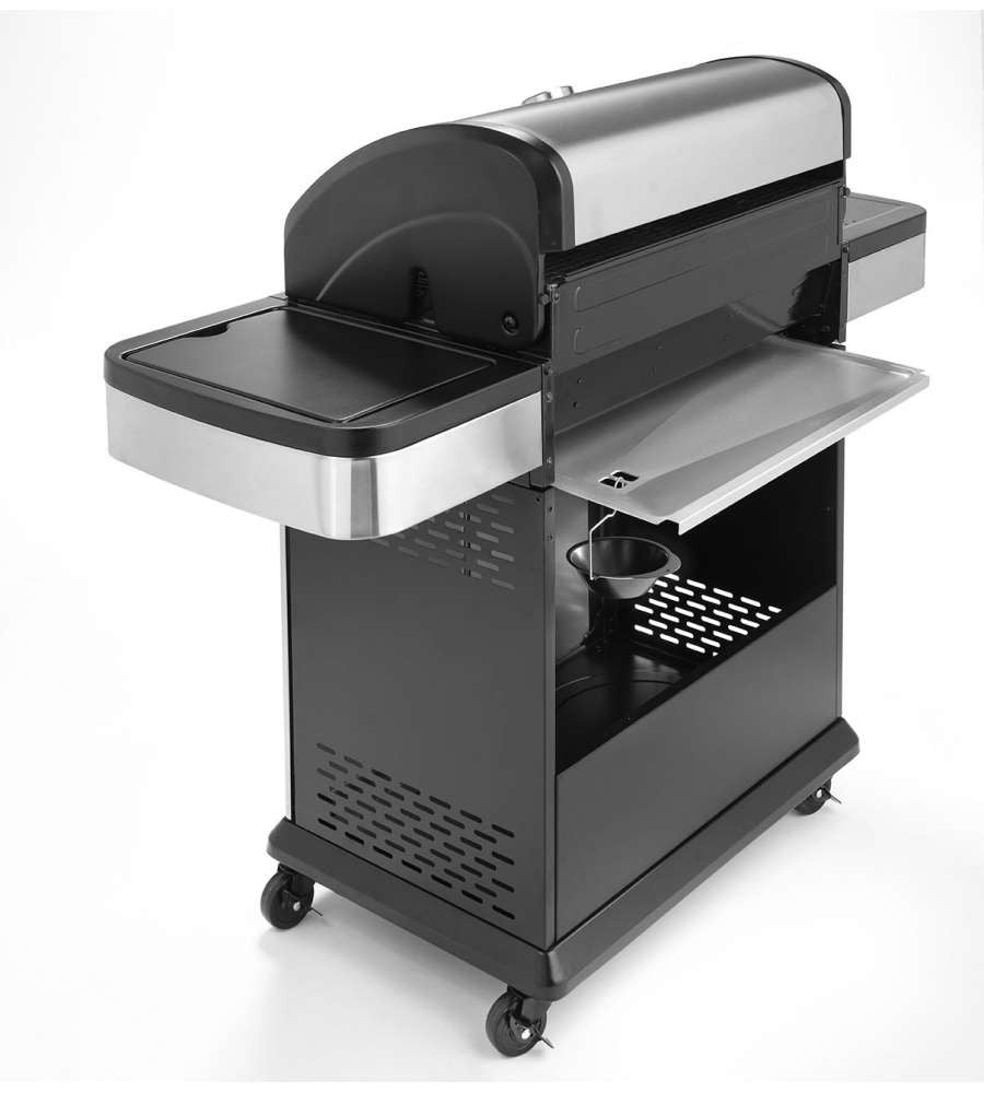 Barbecue a gas con 4 bruciatori e fornello laterale - INDIANAPOLIS 5