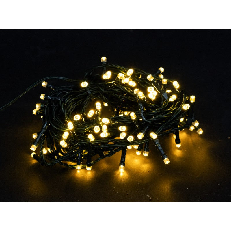 Luci di Natale 1000 LED Bianco Caldo - 20 + 2 Metri di Magia Luminosa