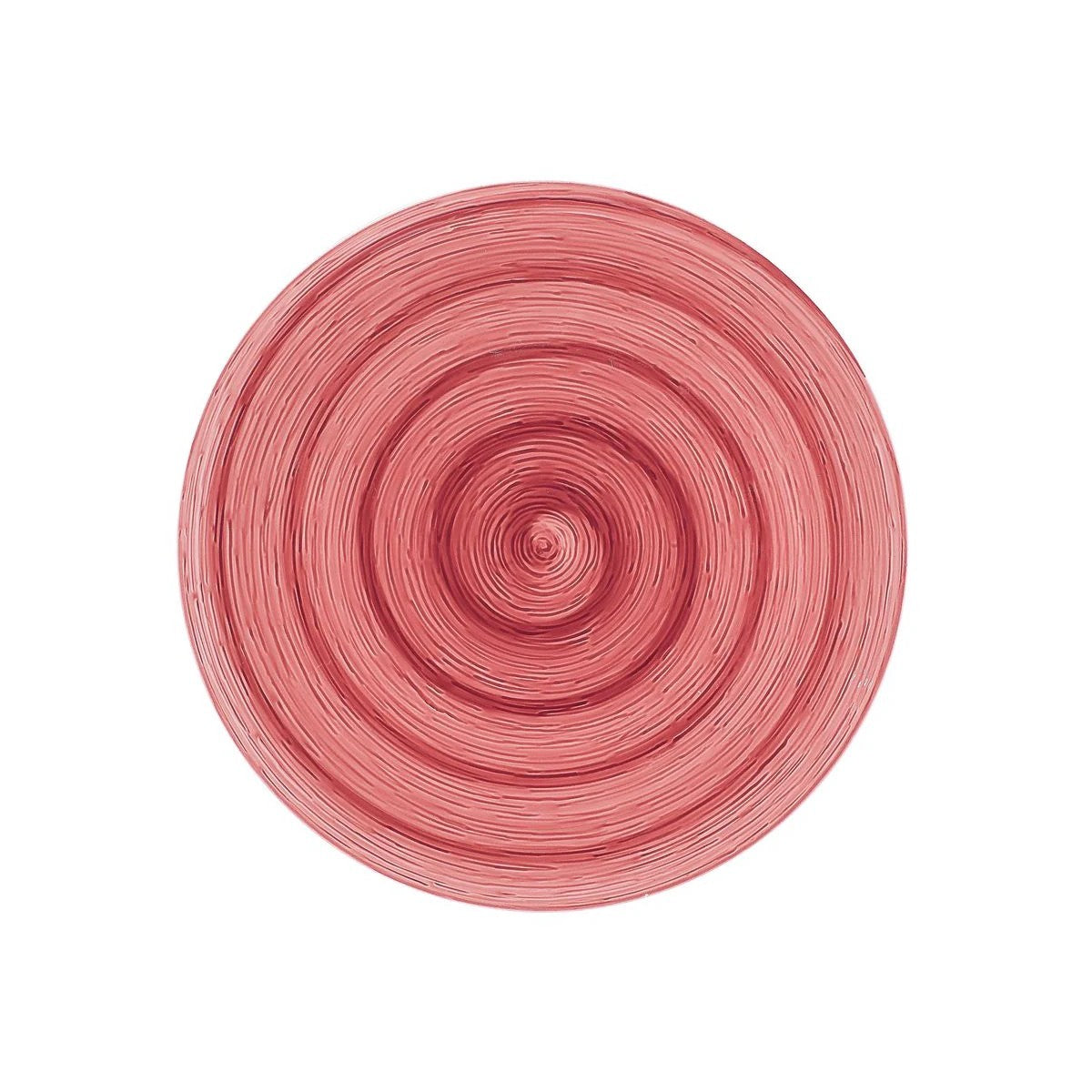 Piatto piano purple Memento Table in ceramica dipinta a mano Ø 27,5 cm