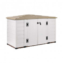 Casetta da giardino BOX EVO 200 Beige/Marrone 212x88xh.133 cm